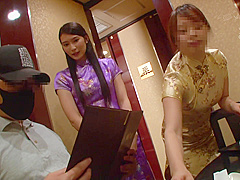 03H2924-My pussy is groped by a stalker during my part-time job while wearing a Chinese dress