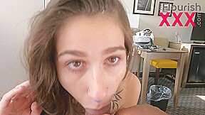 19 yo Rossella Skye Raspberry Fetish POV Creampie