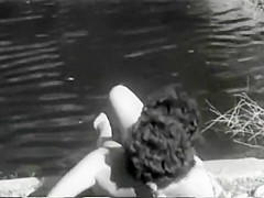 1940's MILF Forrest Frolic