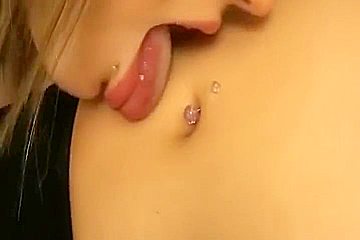 2 Girls And Sexy Bellies And - Belly Button And Kristine Crystalis