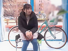 240312エッチなサドルのチャリでイクf1