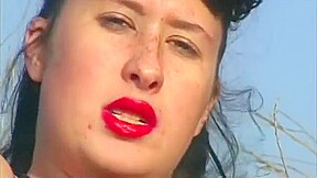 50s Styled Pussy Flashing