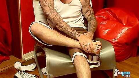 A Real Bad Boy And His Naked Feet - Evan Heinze