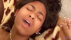 A Surprise Visit From His Ebony Girlfriend Ends With His Bbc Stretching Her Out Relentlessly