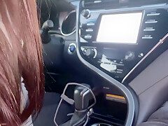 A Taxi Driver With Big Tits Jerks Off A Clients Dick Instead Of Giving Up