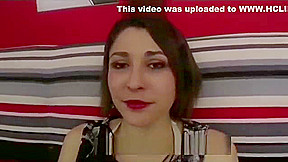 A beautiful brunette'm buggered by a French agent