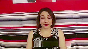 A beautiful brunette'm buggered by a French agent