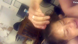A friend cums in my wife two times
