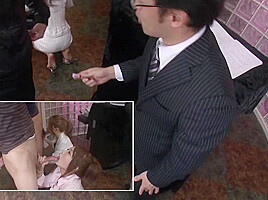 A nice blowbang with hot Japanese babes by Blowjob Fantasies from Japan