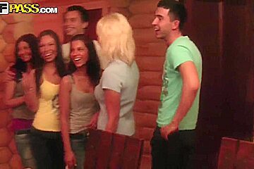 Abbey, Alina Blonde, Angel Rivas and Chinita