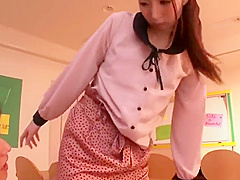 Adorable breasty Japanese MILF Hina Akiyoshi