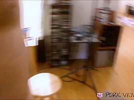 Adrianna Nicole: Busty Blonde Tag-Teamed by two Big Dicks