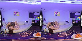 Aesthetic Blue Models Miss Pussycat With Rebeka Ruby Strapon Kama Sutra Romantic Champagne Hot