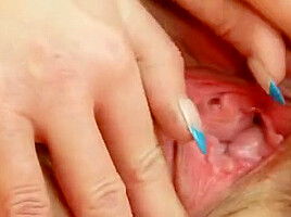 Aged amateur Milf Regina toys meaty hairy pussy