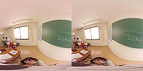 Ai Hoshina in Ai Hoshino Teasing Teacher Leads to Classroom Creampie 1 - WAAPVR