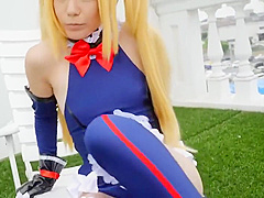 Alluring Cosplay teen 18+