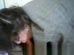 Amateur BBW Milf Gives Blowjob