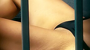 Amateur Touches Pussy at Public Pool