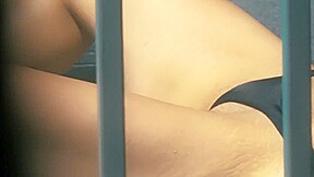 Amateur Touches Pussy at Public Pool