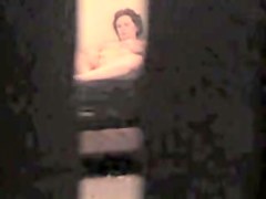 Amateur brunette milf on the masturbation scenes