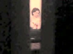 Amateur brunette milf on the masturbation scenes