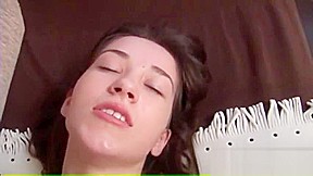 Amateur couple fuck nice on the living room