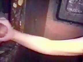 Amateur gloryhole action