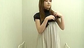 Amateur in dressing room