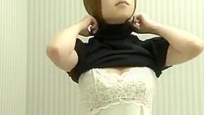 Amateur in dressing room
