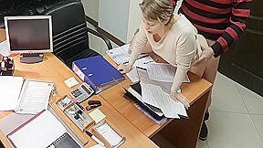 Amazing Fuck With An Office Secretary 10 Min