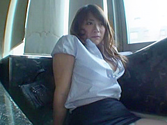 Amazing Japanese chick Mayuka Akimoto in Fabulous Blowjob, Couple JAV clip