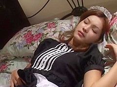 Amazing Japanese slut Mirina Aikawa in Exotic Maid, Cunnilingus JAV clip