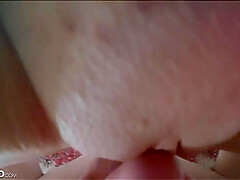 Amazing Tiny Redhead With Hairless Snatch Rammed In Pov With Dolly Little