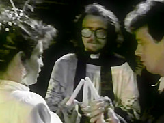 Amazing black retro clip with Nina DePonca and Paul Thomas
