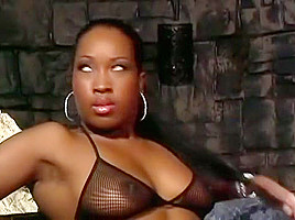 Amazing pornstar Angel Eyes in incredible interracial, black and ebony porn clip
