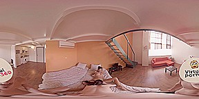 Amber Nevada & Julia Roca in Hot Roommates Enjoy Their Great Sex - VirtualPorn360