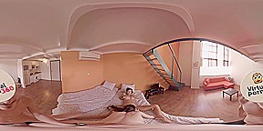 Amber Nevada & Julia Roca in Hot Roommates Enjoy Their Great Sex - VirtualPorn360