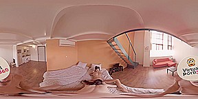 Amber Nevada & Julia Roca in Hot Roommates Enjoy Their Great Sex - VirtualPorn360