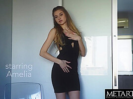 Amelia Gin In This Gorgeous Naked Girl Wants You To Watch Her Masturbate