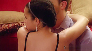 American guy enjoys licking babes boobs in a foreplay They real experience is about to start