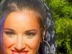 An Amazing German teen 18+ Gets Fucked Hard In The Backyard