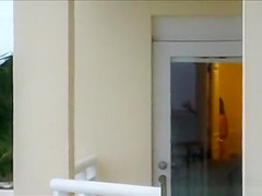 An older woman in the condo net to me