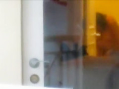 An older woman in the condo net to me