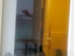 An older woman in the condo net to me