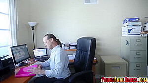 Anal Fucked By Her Boss Who Teaches Ass Fuc - Shyla Ryder