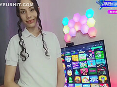 Anal Sex With My Schooigirl - While His Step brother Is Busy I Fuck His Stepsister