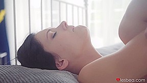 Anie Darling And Jean Val Jean - Two Young Dykes From Europe Have Fun In The Bedroom 1