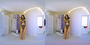 Anna Tries On A Black Bikini (Non Nude, Almost)