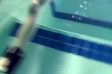 Aquababes modeling audition1 underwater