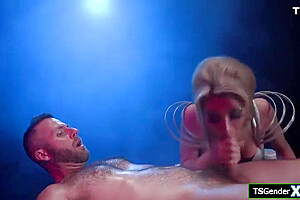 Ariel Demure And Big T In Busty Trans Alien Needs Human Cock Anal